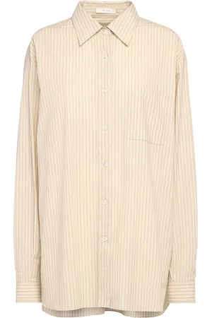 The Row Camisa De Popelina De Algodón