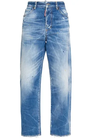 Dsquared2 Jeans De Denim Con Cintura Alta