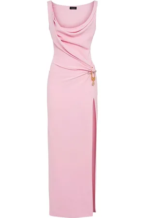 VERSACE Vestido De Cady De Seda