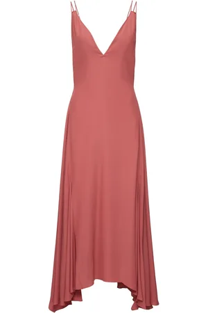 Lanvin Vestido Largo De Seda