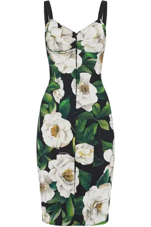 Dolce & Gabbana Vestido Midi Estampado