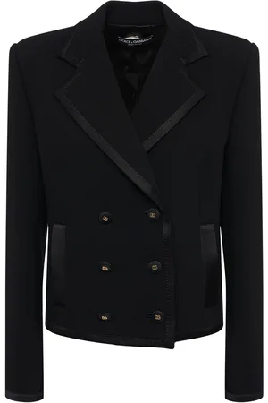 Dolce & Gabbana Chaqueta Cruzada De Crepé