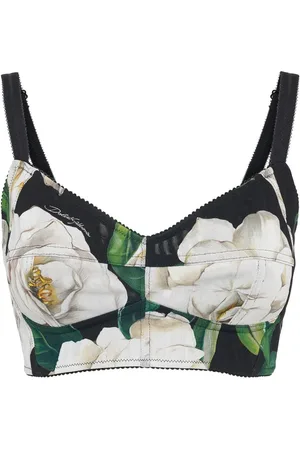 Dolce & Gabbana Top Corto Estampado