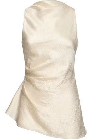Alexander McQueen Top De Satén
