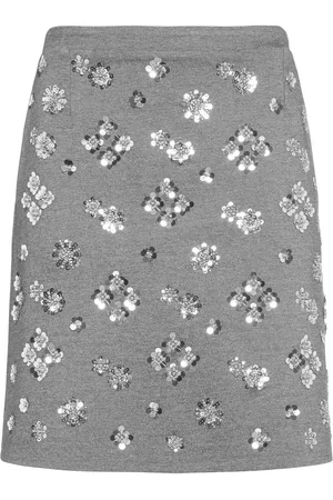 Max Mara Minifalda Bordada