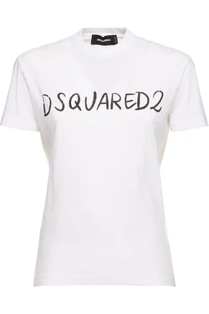 Dsquared2 Camiseta De Jersey De Algodón Con Logo