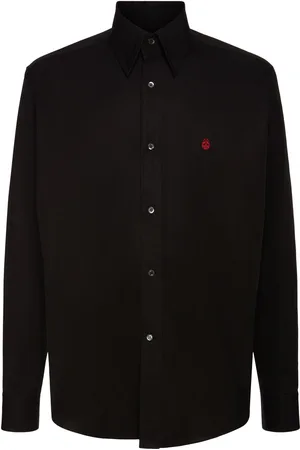 Alexander McQueen Camisa De Algodón