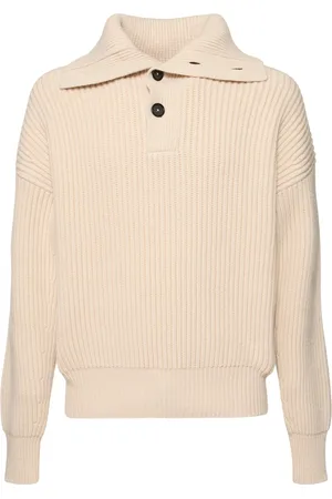 Alexander McQueen Suéter Polo De Lana Y Cashmere