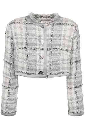 Dolce & Gabbana Chaqueta Corta De Lúrex Y Tweed