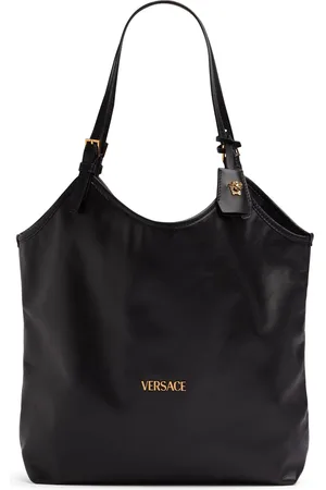 VERSACE Bolso Tag De Piel