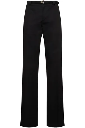 Alexander McQueen Pantalones De Algodón