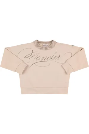 Moncler Sudadera De Algodón Con Logo