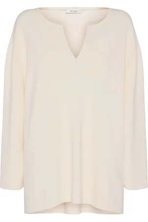 Max Mara Top De Viscosa Crepé