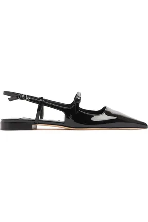 Jimmy Choo Zapatos Planos De Charol 10mm
