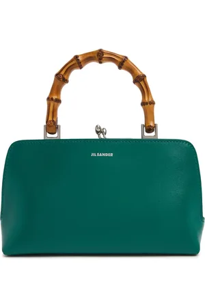 Jil Sander Bolso Mini Goji Bamboo De Piel