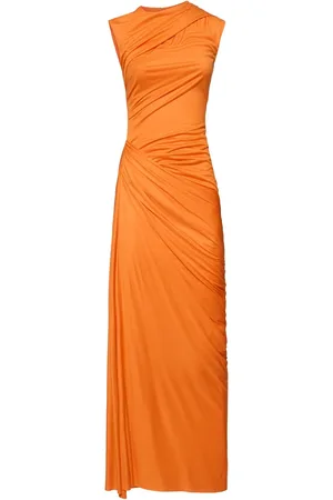 Alexander McQueen Vestido De Seda Jersey