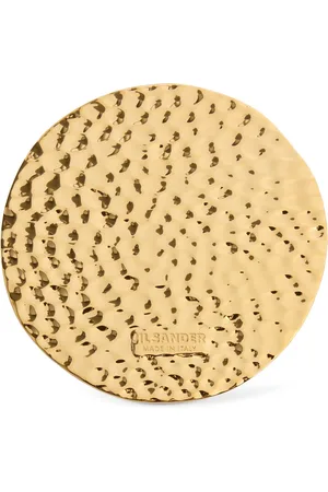 Jil Sander Pin Redondo De Metal Martillado