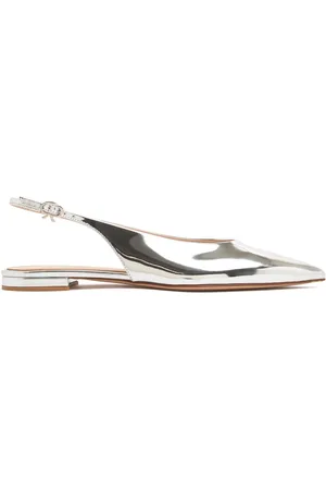 Gianvito Rossi Zapatos Planos Destalonados De Piel 10mm