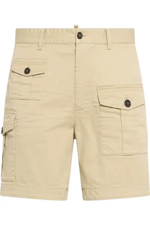 Dsquared2 Shorts Cargo De Algodón Stretch