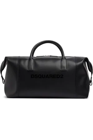 Dsquared2 Bolso Duffle De Piel Con Logo