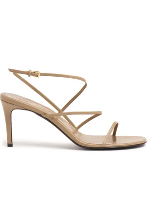 Khaite Sandalias De Piel 75mm