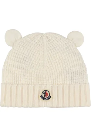 Moncler Gorro Beanie De Lana Con Orejas