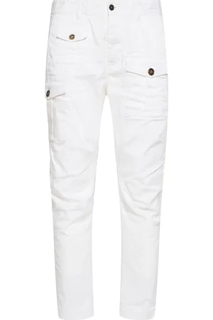 Dsquared2 Pantalones Cargo De Algodón Stretch