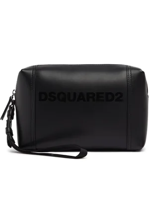Dsquared2 Pouch De Piel Con Logo