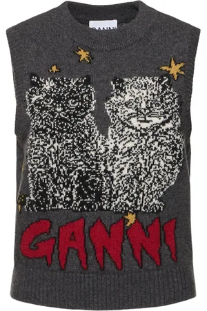Ganni Chaleco De Lana