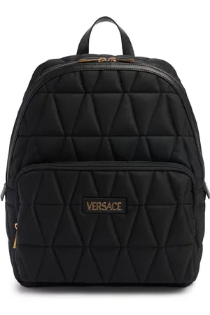 VERSACE Mochila De Nylon Con Logo