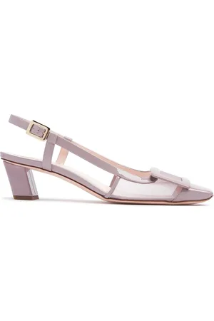 Roger Vivier Salones Destalonados De Malla 45mm