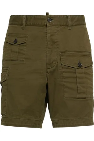 Dsquared2 Shorts Cargo De Algodón Stretch