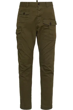 Dsquared2 Pantalones Cargo De Algodón Stretch