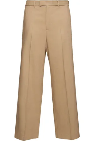Msgm Pantalones De Mezcla De Viscosa