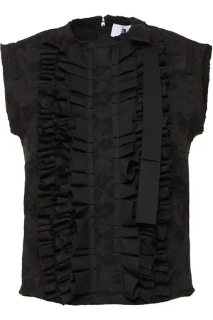 Msgm Top Con Volantes