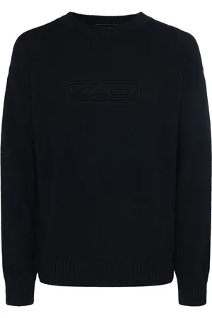Dsquared2 Suéter De Algodón Con Cuello Redondo