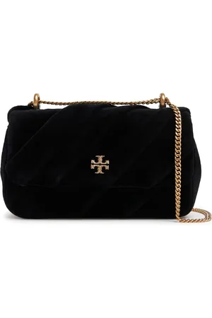 Tory Burch Bolso Mini Kira De Terciopelo Con Solapa