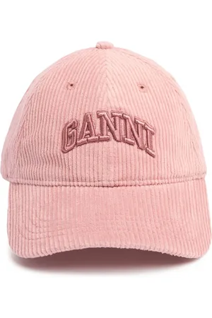Ganni Gorra De Baseball De Pana
