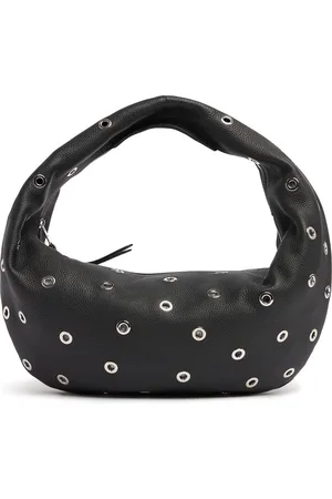 Khaite Bolso Hobo Mediano Olivia De Piel Con Tachuelas