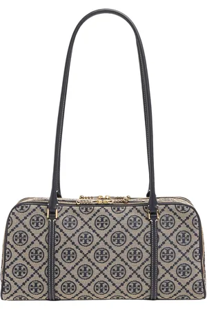 Tory Burch Bolso Pequeño T Monogram Marshmallow