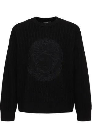 VERSACE Suéter De Punto De Lana