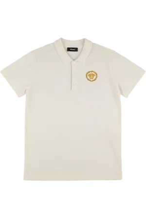 VERSACE Polo De Algodón Piqué