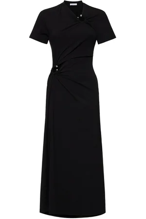Paco rabanne Vestido Largo De Jersey Drapeado