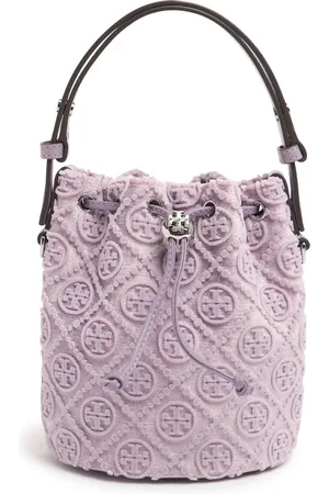 Tory Burch Bolso Bucket Mini T Monogram De Fil Coupé