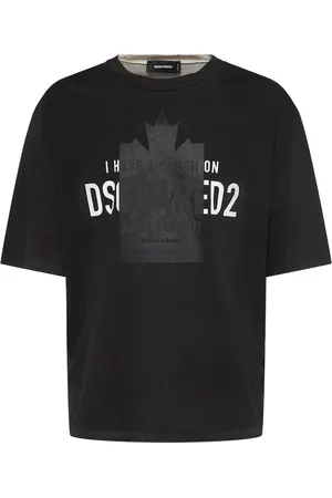 Dsquared2 Camiseta De Algodón Estampada