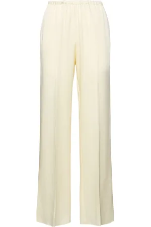 FORTE FORTE Pantalones Rectos De Satén