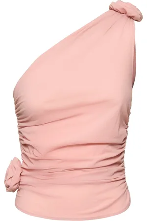MAGDA BUTRYM Top De Jersey Drapeado Con