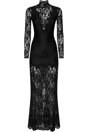 Paco rabanne Vestido Largo De Encaje