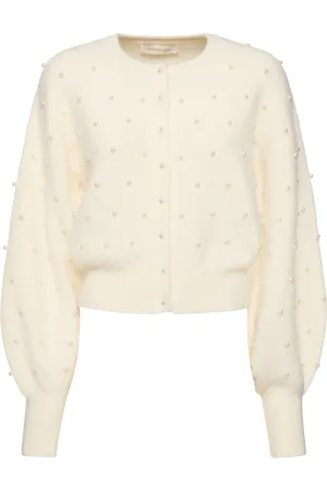 ZIMMERMANN Cárdigan De Alpaca Con Cuentas