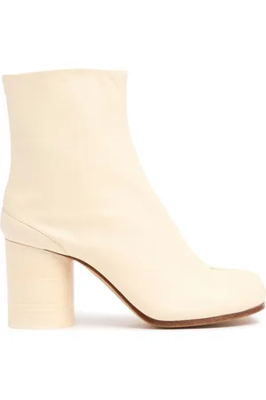 Maison Margiela Botines Tabi De Piel Efecto Vintage 60mm